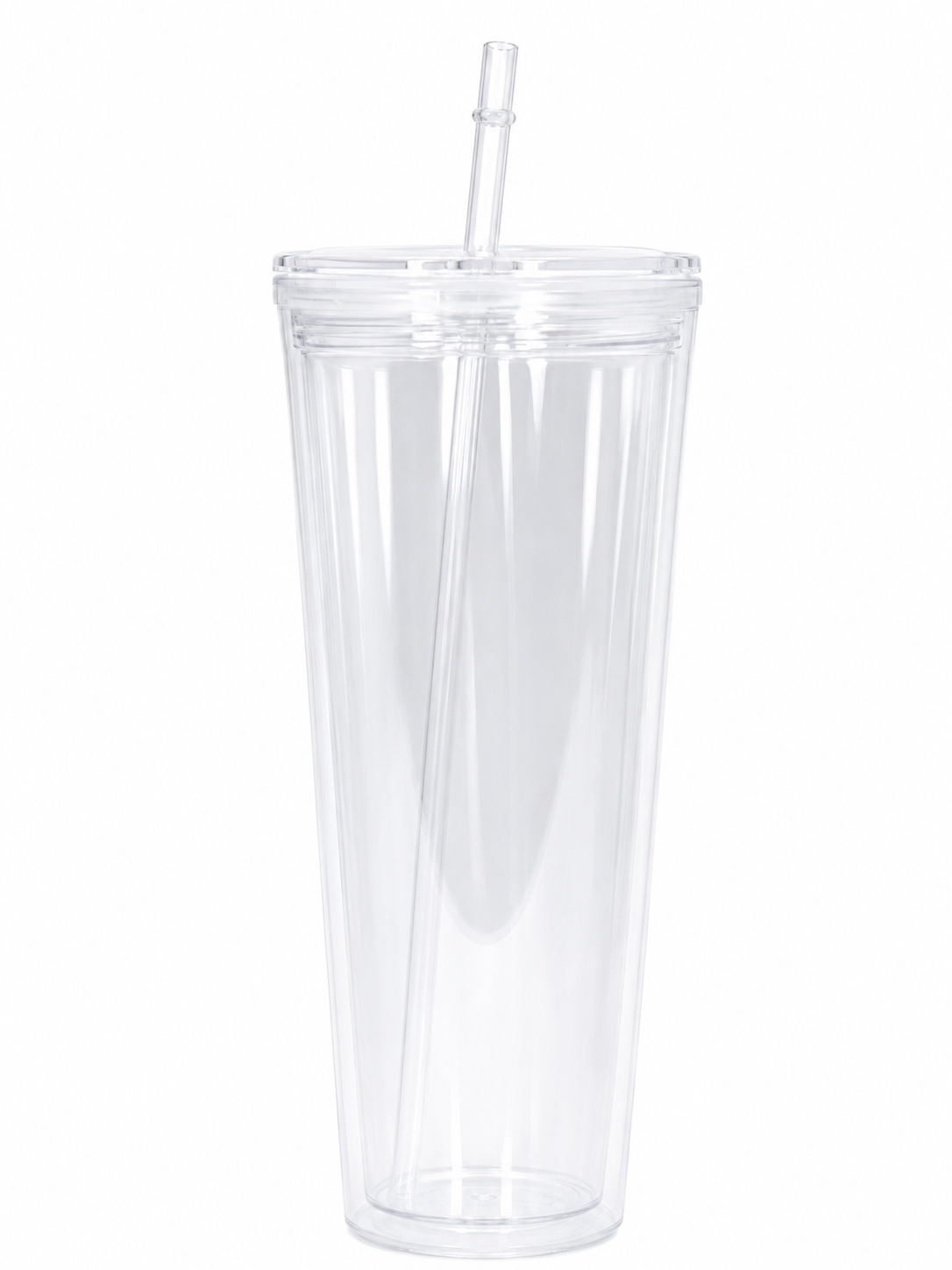 24oz Acrylic Snow Globe (Tapered)