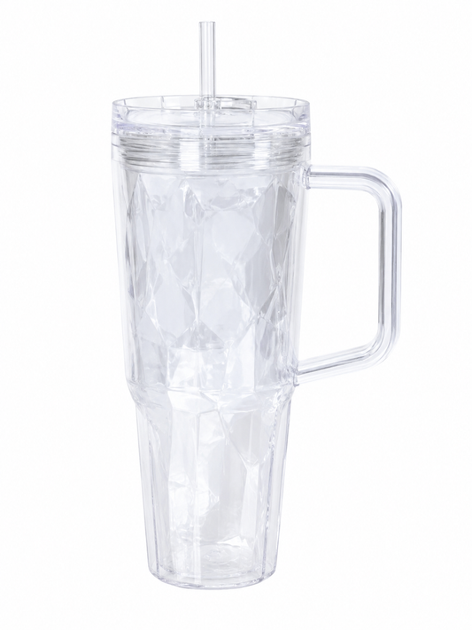 30 0z acrylic Tumbler W/ handle