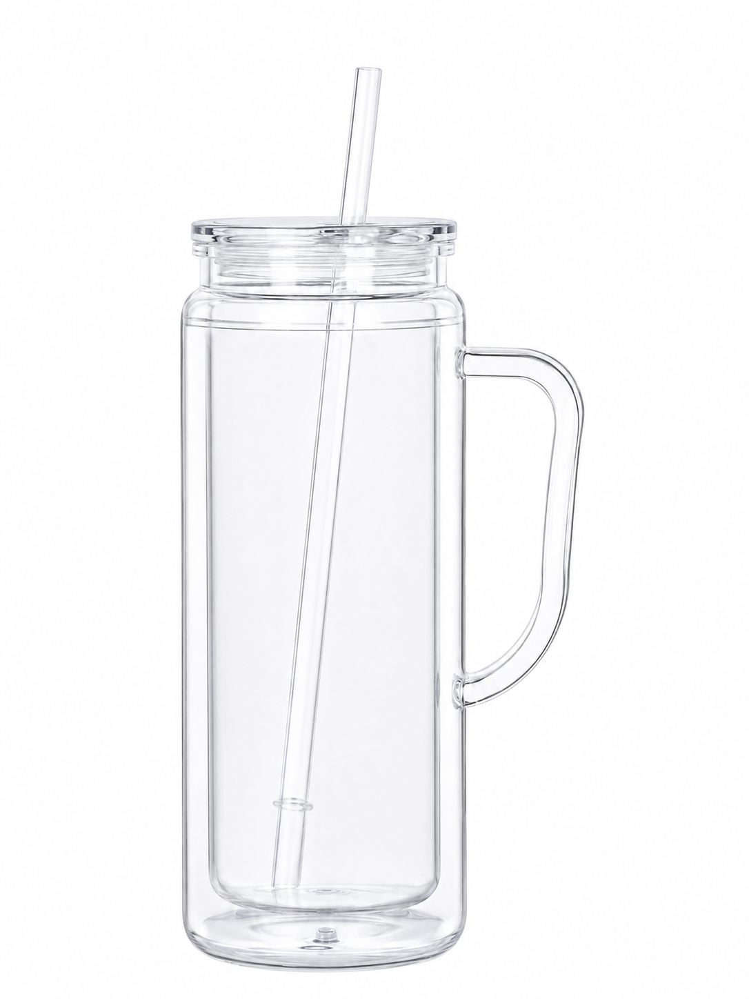 20oz Acrylic Snow Globe (Handle)