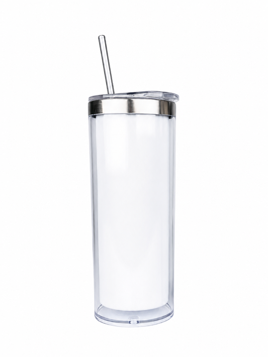 20oz Stainless Steel Snow Globe (No Handle)