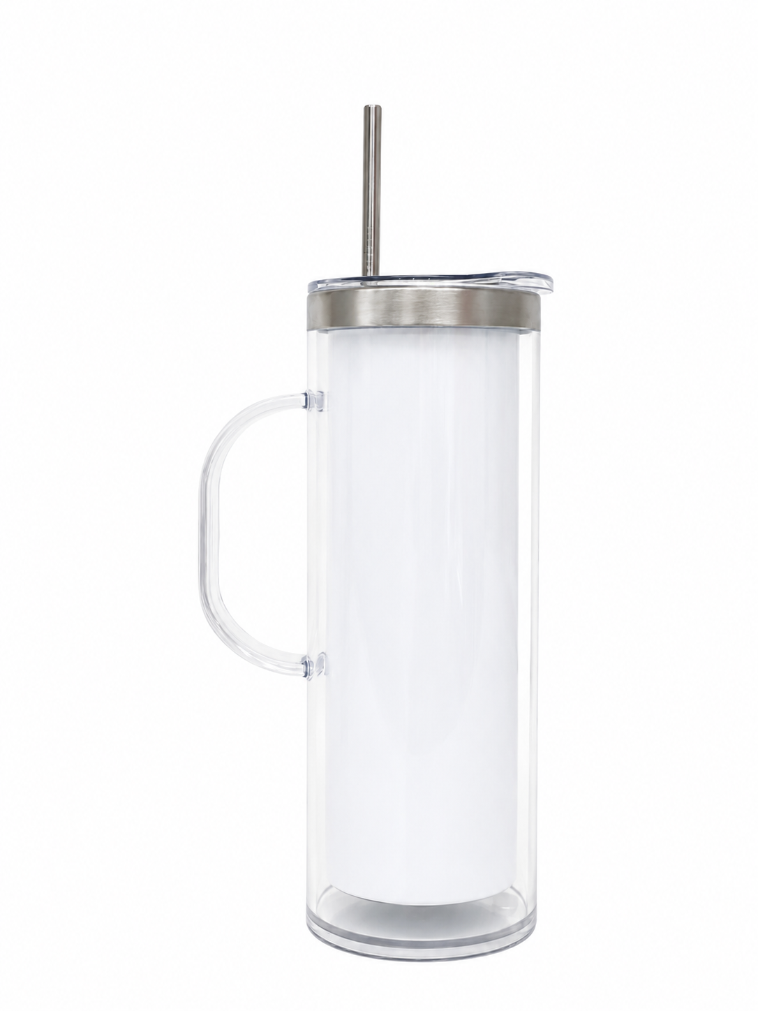 20oz Stainless Steel Snow Globe (Handle)