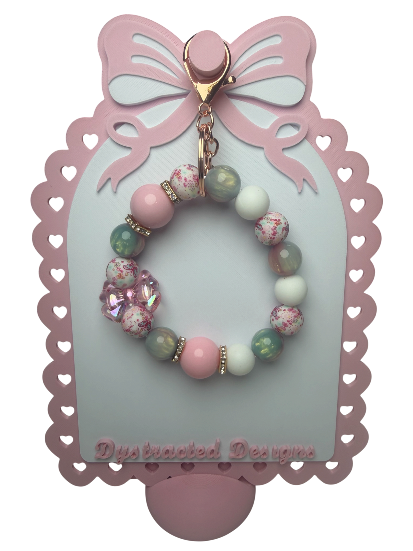 Keychain wristlet 7