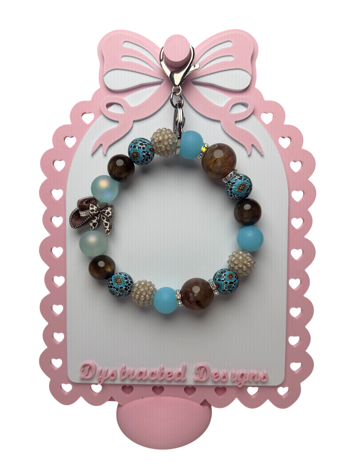 Keychain wristlet 4