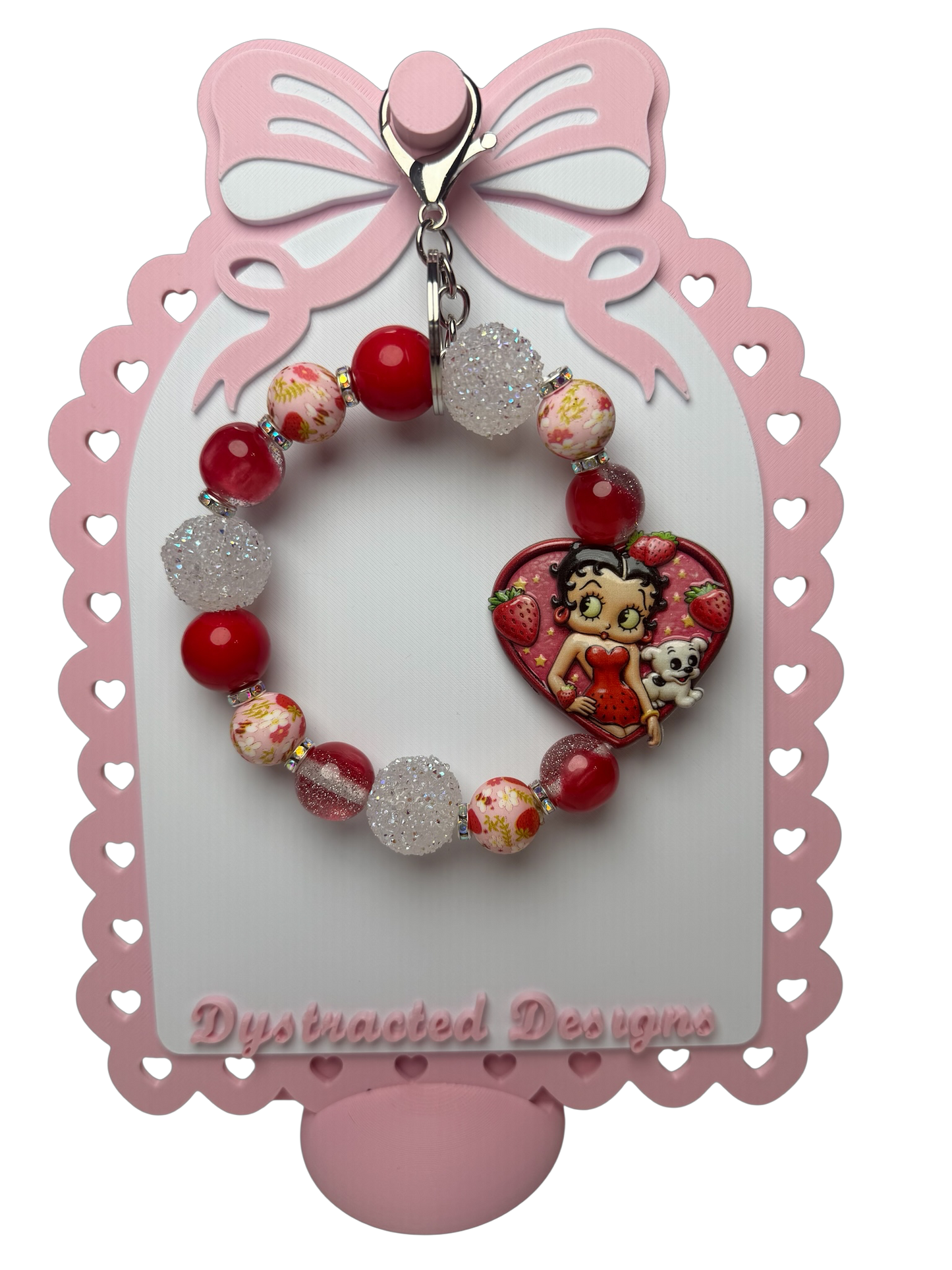 Keychain wristlet