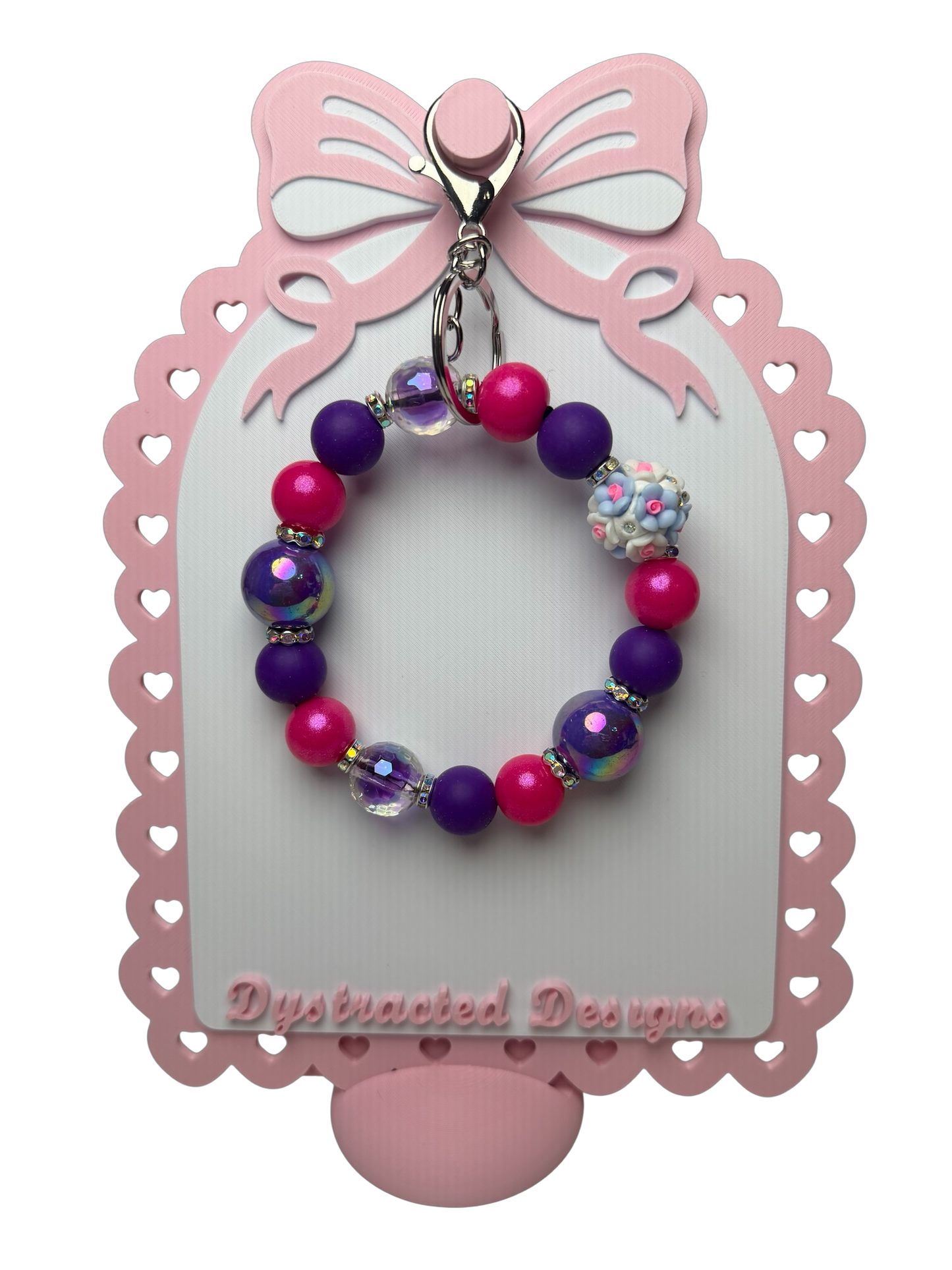 Keychain wristlet 3