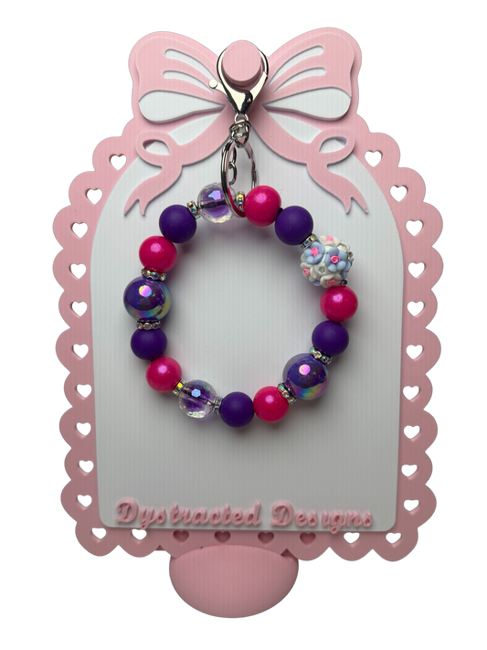 Keychain wristlet 3